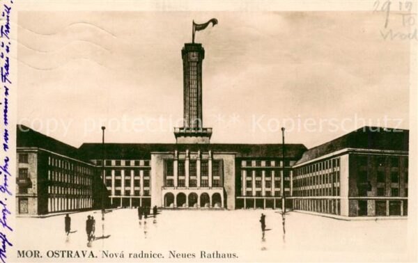 Moravska Ostrava PL Neues Rathaus