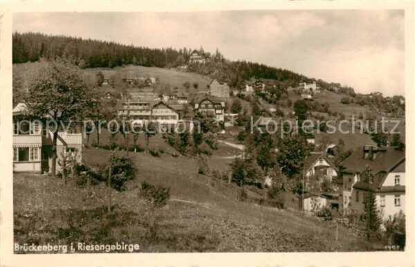 Brueckenberg Krummhuebel Riesengebirge PL Panorama