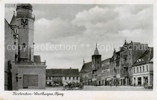 Krotoschin Krotoszyn Posen PL Warthegau Ring