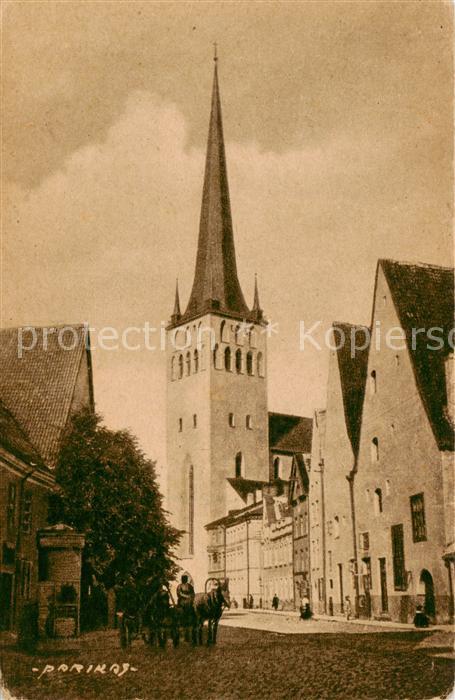 Reval Tallinn Estonia St Olaikirche