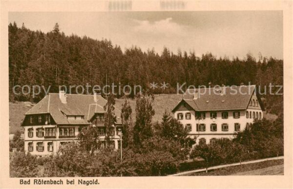 Roetenbach Nagold Teilansicht