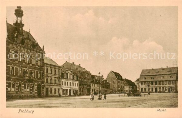Frohburg  Sachsen Markt