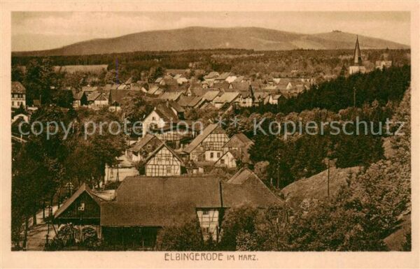 Elbingerode Harz Panorama
