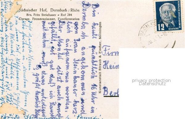 Dermbach Thueringen Rhoen Saechsischer Hof – Bild 2