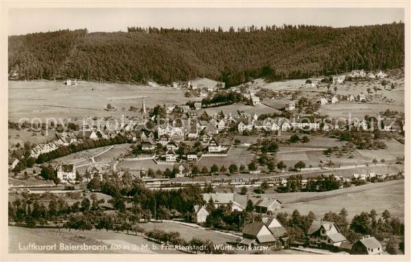 Baiersbronn Schwarzwald Panorama