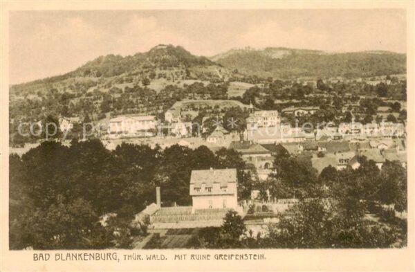 Bad Blankenburg mit Ruie Greifenstein