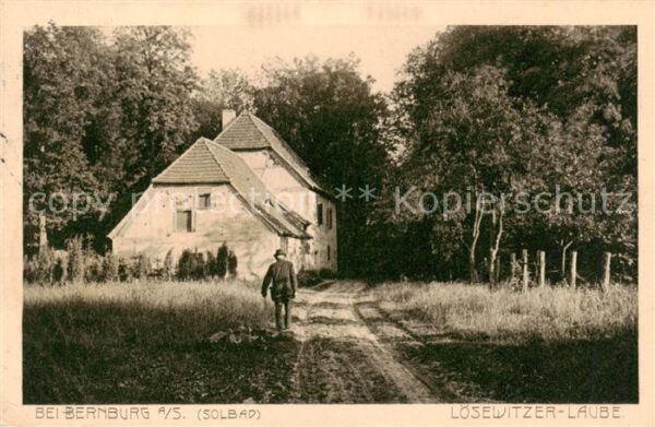 Bernburg Saale Loesewitzer Laube