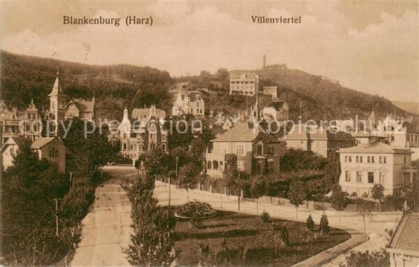 Blankenburg Harz Villenviertel