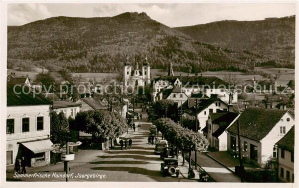Haindorf Isergebirge Hejnice CZ Ortsansicht