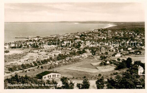 Ahlbeck Ostseebad Blick von der Bismarck Warte