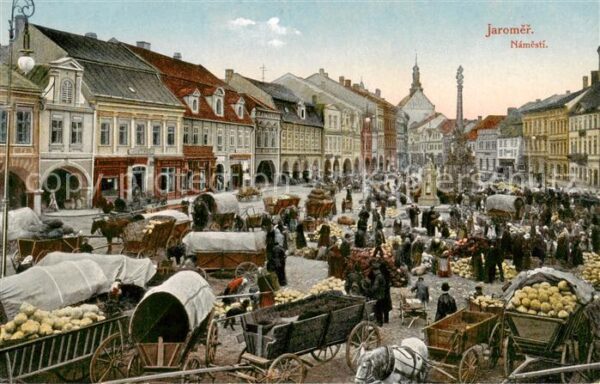 Jaromer CZ Marktplatz