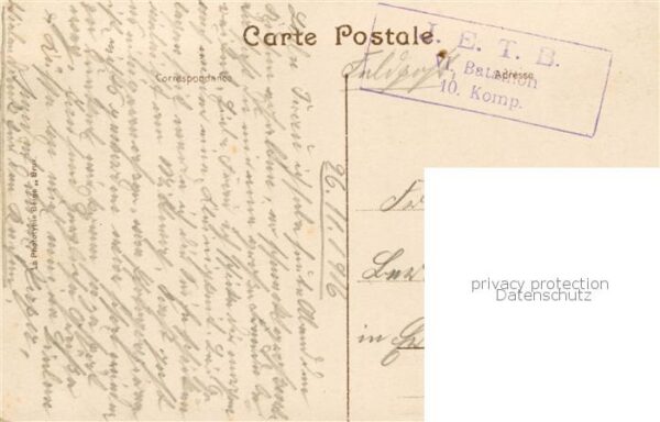 Camp-de-Beverloo Belgie Vue sur la Poste Feldpost – Bild 2