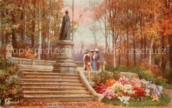 Wiltz Luxembourg Monument de la Princesse Amelie