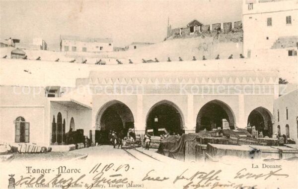 Tanger Tangier Tangiers Maroc La Douane