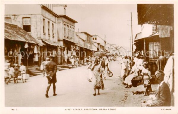 Freetown  Sierra Leone Kissy Street