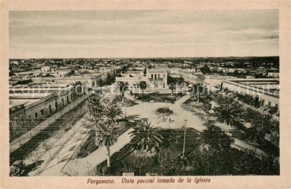 Pergamino Argentina Vista parcial tomada de la Iglesia