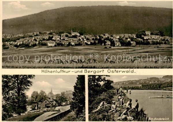Osterwald  Elze (Kr.Hameln) Weserbergland Panorama Am Badeteich