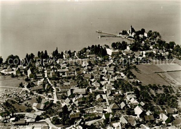 Wasserburg Bodensee Fliegeraufnahme