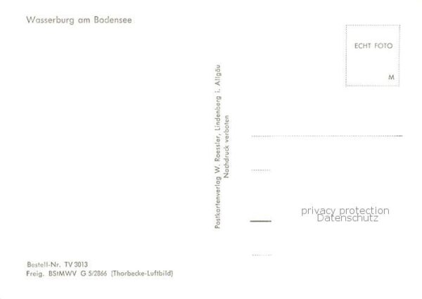 Wasserburg Bodensee Fliegeraufnahme – Bild 2