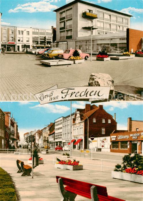 Frechen Marktplatz Ortspartie