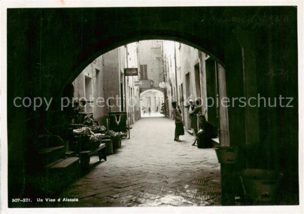 ALAssIO Savona Liguria IT Un Vico d Alassio