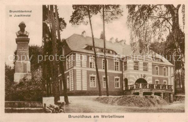 Werbellinsee-Altenhof Schorfheide Brunolddenkmal in Joachimstal