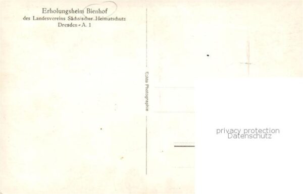 Bienhof Bad Gottleuba-Berggiesshuebel Erholungsheim des LV Saechsischer Heimatsc – Bild 2