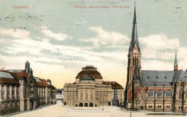 Chemnitz Museen Neues Theater Petri Kirche