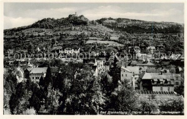 Bad Blankenburg mit Ruine Greifenstein