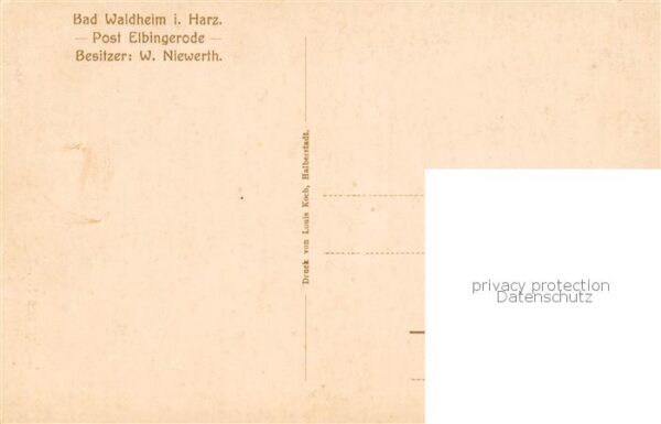 Elbingerode Harz Bad Waldheim Logierhaus Nr 2 – Bild 2