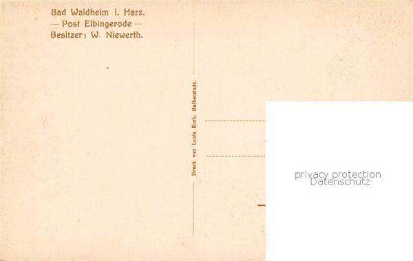 Bad Waldheim Harz Logierhaus Nr 1 – Bild 2