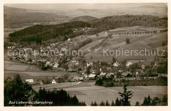 Bad Liebenwerda Fliegeraufnahme mit Isergebirge