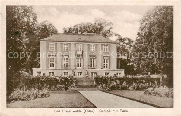 Bad Freienwalde Schloss mit Park