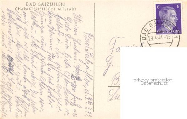 Bad Salzuflen Altstadtpartie – Bild 2