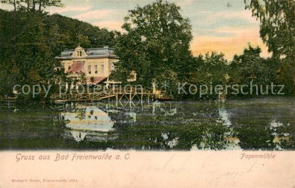 Bad Freienwalde Papenmuehle