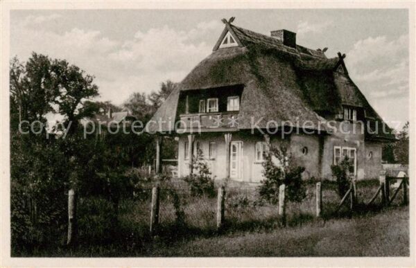 Ahrenshoop Ostseebad Haus Strohschnitter