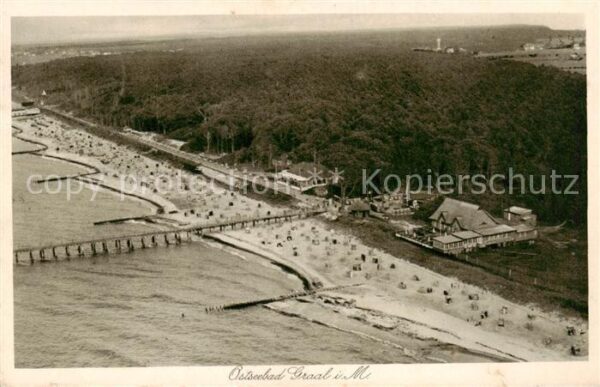 Graal-Mueritz Ostseebad Fliegeraufnahme