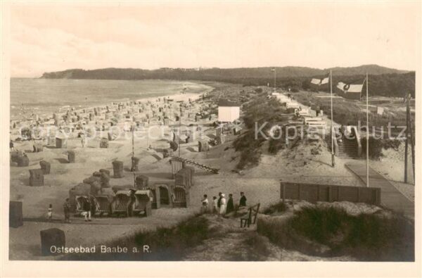 Baabe Ostseebad Ruegen Strandpartie