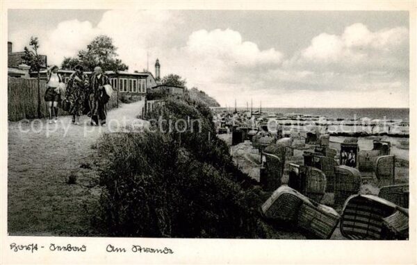 Horst  Ostsee Niechorze Strand Promenade