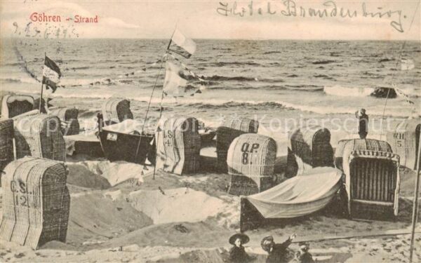 Goehren  Ostseebad Ruegen Strand