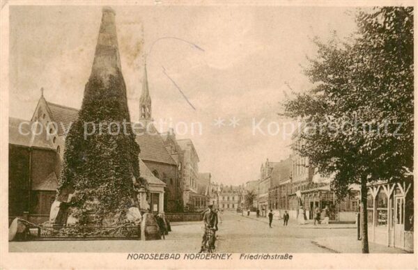Norderney Nordseebad Friedrichstrasse