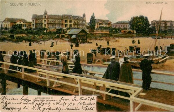 Ahlbeck Ostseebad Strandleben