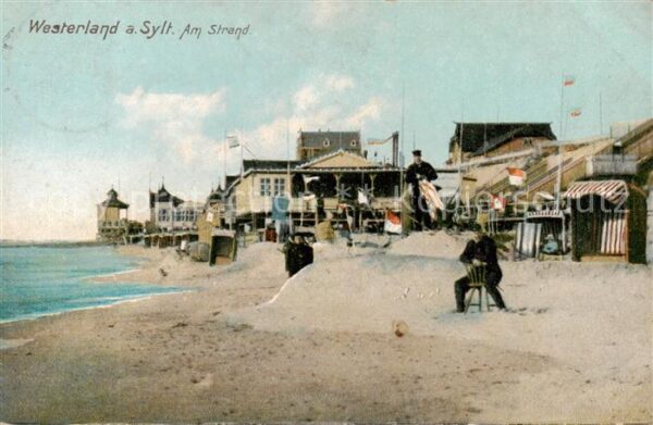 Westerland Sylt Strandpartie
