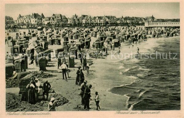 Swinemuende Swinoujscie Strandpartie