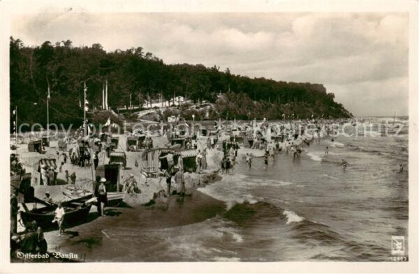 Bansin Ostseebad Strandpartie