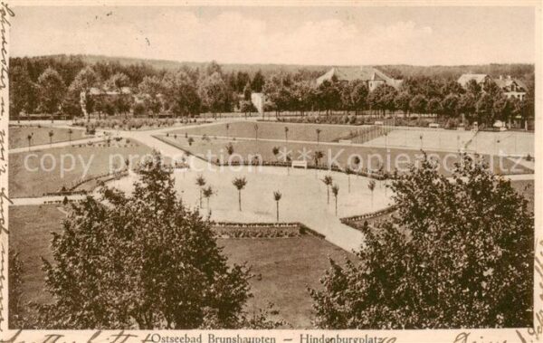 Brunshaupten Kuehlungsborn Ostseebad Hindenburgplatz