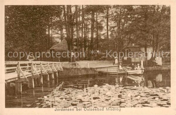 Misdroy Ostseebad Miedzyzdroje PL Jordansee