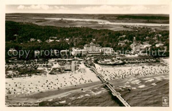 Heringsdorf  Ostseebad Usedom Fliegeraufnahme