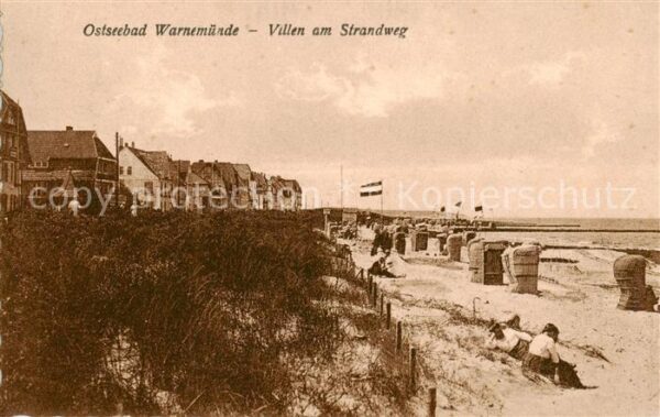 Warnemuende Ostseebad Villen am Strandweg