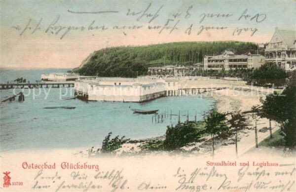 Gluecksburg  Ostseebad Strandhotel und Logierhaus